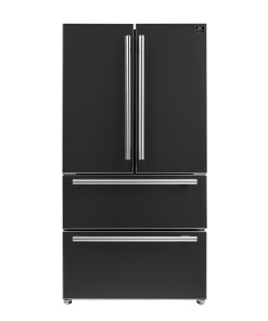 Alternative view of FFRBI1820-36BLK Réfrigérateur Forno Moena Espresso à portes françaises de 36 po, 19,2 pi, sans givre, machine à glaçons automatique, certifié ENERGY STAR