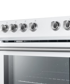 Alternative view of FBDL-006-01CA FORNO Premium 4-Piece Kitchen Bundle - Leonardo Espresso 30" Stainless Steel Range, 30" Stainless Steel Range Hood, 31" Stainless Steel Refrigerator, 24" Stainless Steel Dishwasher - FBDL-006-01CA