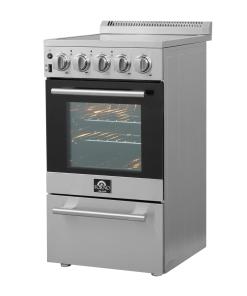 Alternative view of FFSEL6051-20 Forno Pallerano 20-Inch Freestanding Electric Range, Canada Version, Plug and Cord Included