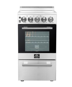 FFSEL6051-20 Forno Pallerano 20-Inch Freestanding Electric Range, Canada Version, Plug and Cord Included
