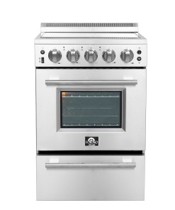 FFSEL6099-24 Forno Loiano 24-Inch Freestanding Electric Range, Canada Version, No Rotisserie Function, Plug and Cord Included