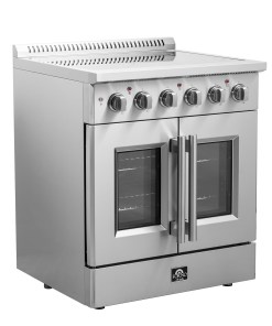 Alternative view of FFSEL6917-30 Forno Galiano 30-Inch Freestanding French Door Electric Range, True Convection, Energy Efficient