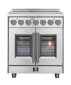 FFSEL6955-30 Forno Massimo 30-Inch Freestanding French Door Electric Range, True Convection Oven