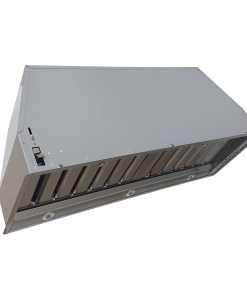 Alternative view of FRHRE5346-36 Forno Frassanito 36-Inch Recessed Range Hood, 450 CFM, Stainless Steel Baffle Filters, LED Lighting