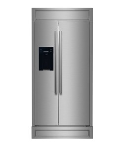 FFRBI1844-40MG Forno Salerno 40-Inch Built-In Stainless Steel Refrigerator, 20 cu.ft, Modern Decorative Grill, ENERGY STAR Certified