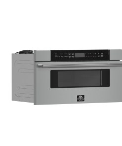 Alternative view of FMWDR3000-30 Forno Capoliveri 30-Inch Microwave Drawer, Stainless Steel, 1.2 cu.ft, 1500 Watts, Built-In, Touch Control LCD Display, Auto-Touch Open/Close, 11 Power Levels, Sensor Cooking