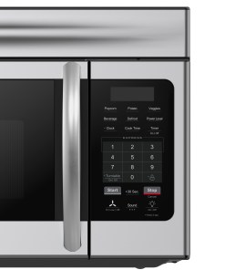 Alternative view of FOTR3007-30 Forno Scalo 30-Inch Over the Range Microwave, Stainless Steel – 1.6 cu.ft, 300 CFM Vent, Touch Control, LED Light