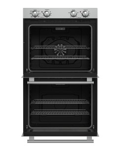 Alternative view of FBOEL1324-30 Forno Vomero 30-Inch Double Wall Oven, Stainless Steel, 10 cu.ft Total Capacity, 7100W Convection, Mechanical Controls, Self-Cleaning Function