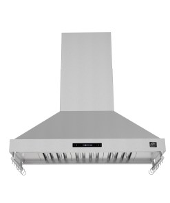 FRHWM5503-48 Forno Venezia 48 Inch Wall-Mounted Range Hood with Touch Controls and Baffle Filters