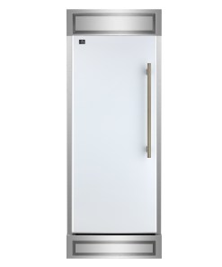 FFFFD1722-32LMG-WHT Forno Maderno 28-Inch Built-In Convertible Refrigerator, 13.6 cu.ft, Left Swing, Decorative Grill, ENERGY STAR Certified