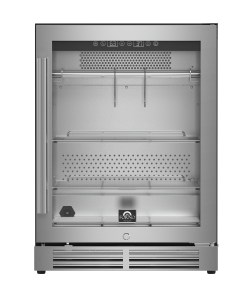 FFSDA6840-24 Forno Asciutto 24-Inch Dry Aging Cabinet, Stainless Steel 304, 4.41 cu.ft, LED Lighting, Adjustable Shelves