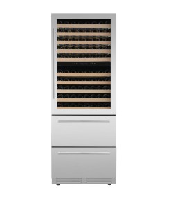 FWCDR6697-30S Forno Celano 30-Inch Dual Zone Wine Cooler and Beverage Cooler, 21.3 cu.ft, Stainless Steel