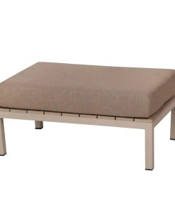 Table pouf dextérieur en mousse à compression marron Deko Living COP30117TBL