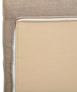 Alternative view of Table pouf dextérieur en mousse à compression marron Deko Living COP30117TBL